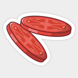 Tomato Slices Sticker